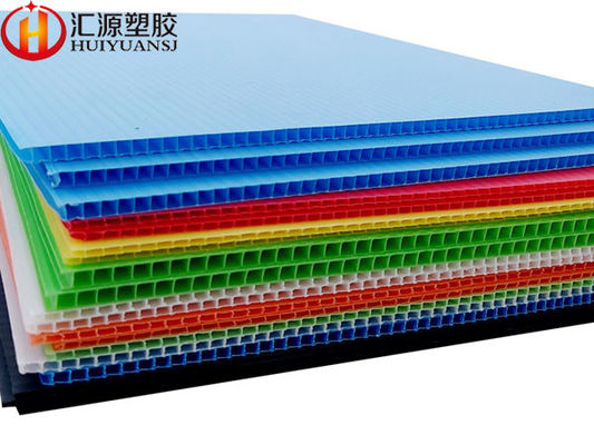 Colorful Anti UV Correx Corrugated Plastic Sheets