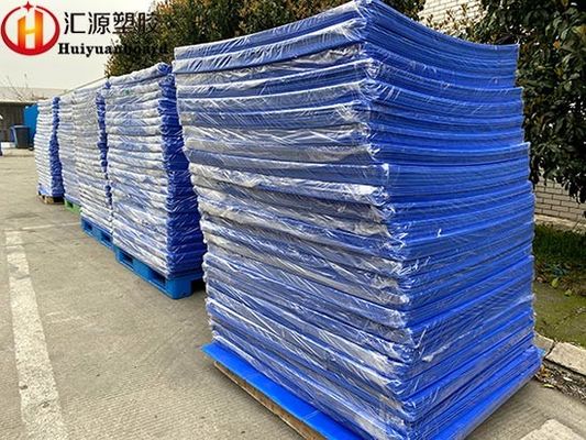 Waterproof Seal Edged Corrugated Plastic Sheets PP Layer Pad